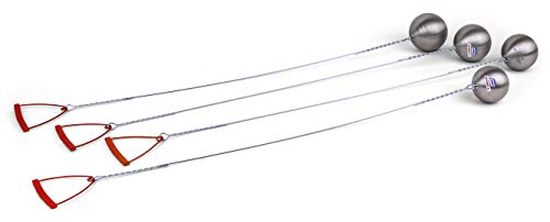 Marteau de compétition POLANIK acier trempé de 3kg à 7.26kg pour lancer athlétisme