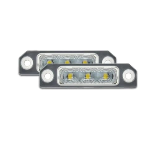 Luz trasera placa matrícula Ford Flex Focus Taurus Fusion lámpara LED blanca coche