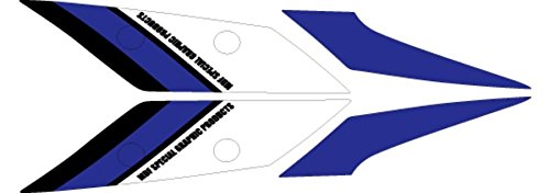 エムディーエフ(MDF) グラフィックキット フロントフェンダーセット ストロボモデル ブルー XMAX(18) MXMAX-D-BU-FF