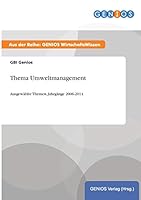 Thema Umweltmanagement: Ausgewählte Themen, Jahrgänge 2006-2014 3737961204 Book Cover