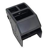 ハイエース 200系 コンソールボックス センターコンソール ドリンクホルダー 小物入れ パーツ ブラック