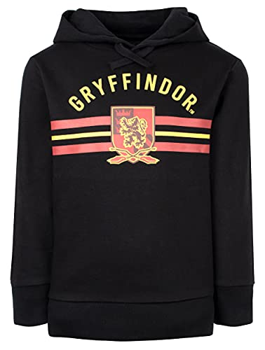 Harry Potter - Sudadera con capucha de Harry Potter - Sudadera con capucha negra y amarilla -...