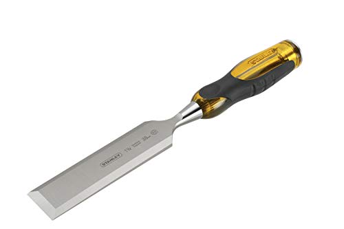 STANLEY FATMAX 38mm/1.1/2 Dynagrip Chisel with Bevel Edge and Strike Cap, 0-16-265