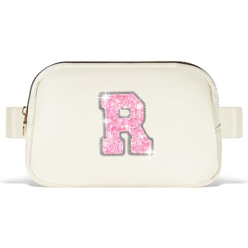Image of Uygafly Gift for Teen Girls Kids Daughter Her - Birthday Gifts for 3 4 5 6 7 8 9 10 11 12 13 Year Old Girls,Fanny Pack Crossbody Bag Purse Belt Bag Cute Trendy Stuff | Cream,R