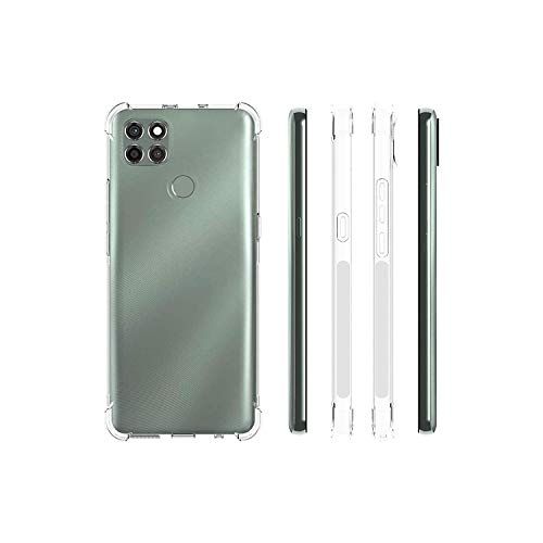 Image of COVERBLACK Silicone Back Cover for Oppo A15s - CPH2179- Transparent