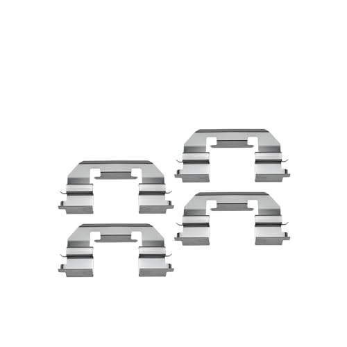 Image of Detroit Axle - Front Brake Pads for 2017-2025 Jeep Compass Dodge Hornet 2015-2023 Renegade 500X, Ceramic Brake Pads 2018 2019 2020 2021 2022 Replacement