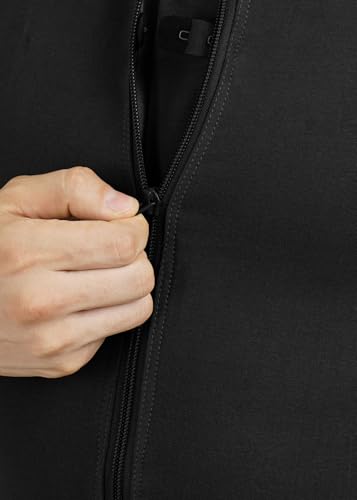 Image of GYNECOMASTIA Full Compression Vest || HIGH COMPRESSION || Front Hook and Zip Closer || Tomboy Chest Binder || Chest and Abdomen Support || Chest Shapewear