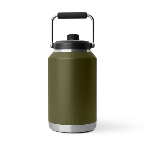 Image of YETI Rambler Gallon Jug 2.0, Vacuum Insulated, Leakproof, Stainless Steel with MagCap, Olive