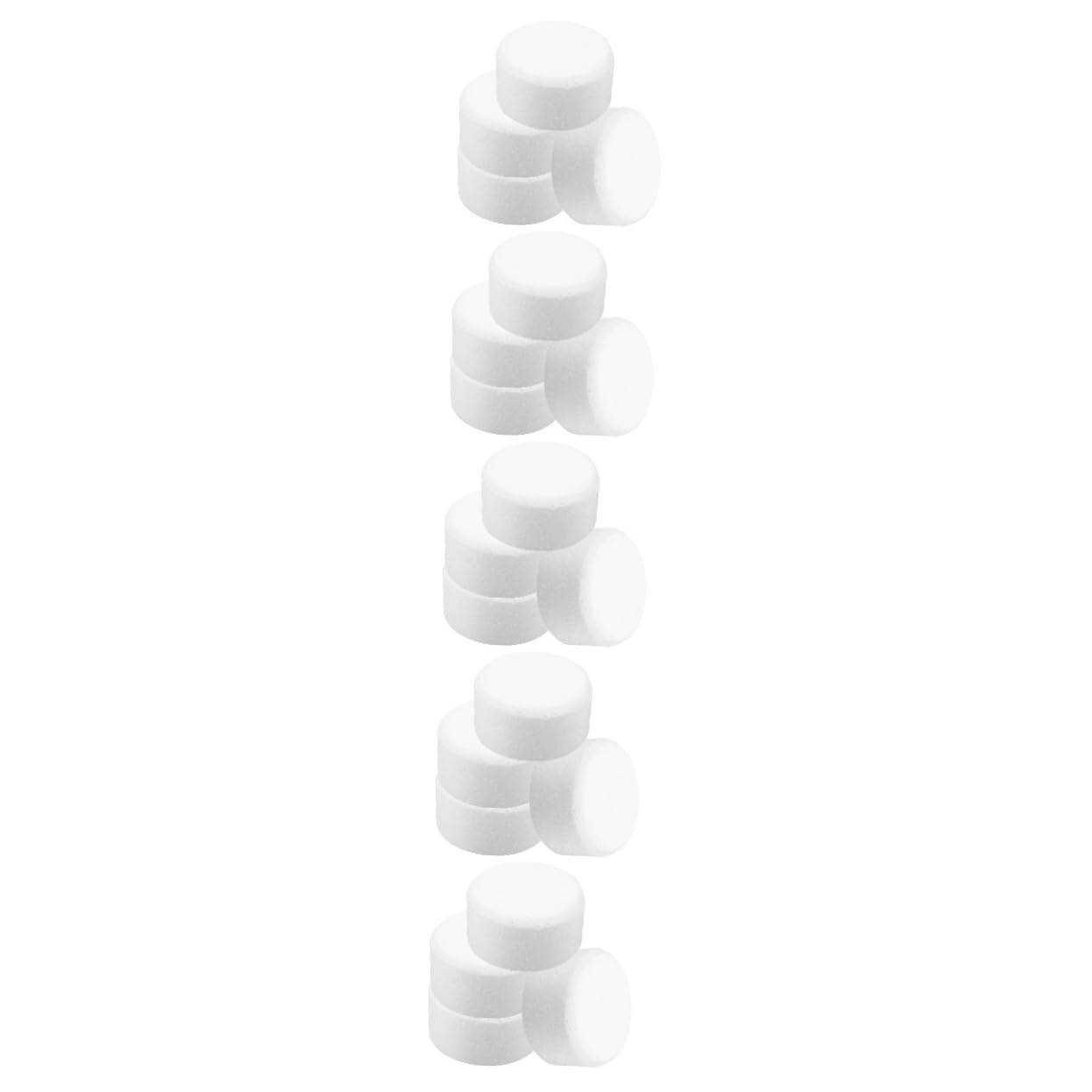 Operitacx 20 Pièces Gâteau Poly-Dragon Pieces Cake Fete décorer Faux gâteau Outil de Pratique de la Cuisson gâteau factice mousses Rond Moule a Gateau gâteau Fondant Accessoires Modèle