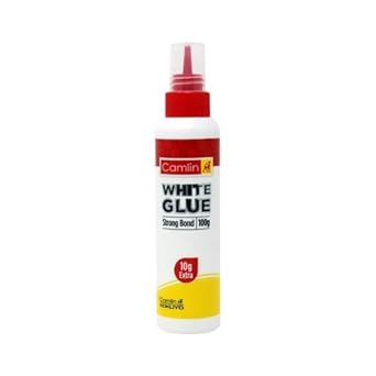 Camlin White Glue Strong Bond 100 Gm Pack Of 5 Bottle