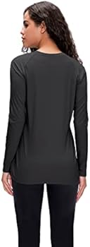 AMZSPORT Heren compressieshirt lange mouwen functioneel shirt sneldrogend sportshirt loopshirt, zwart, XL