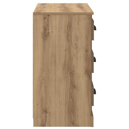 Aparador de madera contra el desorden en pasillos estrechos 8