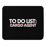 Mauspad, 22,1 x 18 cm, lustiges To-Do-Liste, Gerichtsarbeiter, Ruhestandsarbeiter, Gerichtsarbeiter, Neuheit, Gerichtsschreiber, Ruhestand, Aufzeichnungen für Männer und Frauen