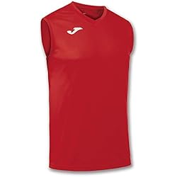 Combi Camiseta Unisex adulto 5 Joma Combi s/m, Camiseta Técnica sin Manga Unisex, Rojo, S