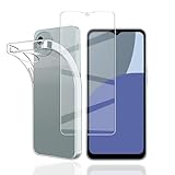 対応 AQUOS wish4 用の ケース + ガラスフィルム AQUOS wish4 SH-52E カバー柔軟 TPU 全透明 軽量 衝撃吸収 傷つけ防止 携帯便利 滑り止め 散熱加工 黄変しにくい 【旭硝子素材製】 硬度9H 高透過率 飛散防止 自动吸着 【1+1枚セット】