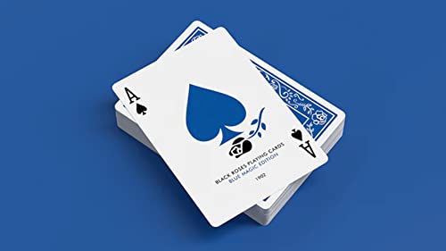Black Roses Blue Magic Playing Cards miniatura 5