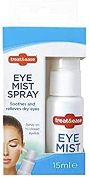 Eye Mist Eyelid Spray for Refreshing Soothing Relief Dry Tired Irritated Itch Sore Eyes 15ml