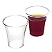Bekith 1000 Pack Communion Cups, Plastic Disposable Cup Fits Standard Holy Communion Trays, 0.5 Ounce, Clear