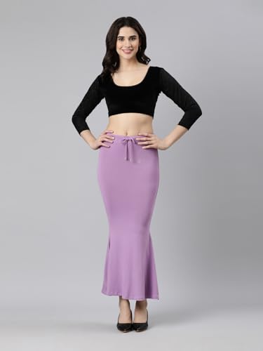 Image of TWIN BIRDS Saree Shapewear for Women | Super Soft Viscose Elastane Saree Petticoat Skirt | Stretchable & Comfortable SareeShaper