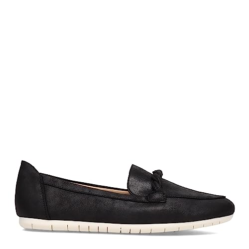 Image of LifeStride Womens Drew Black Round Toe Loafers Flats Casual - Black
