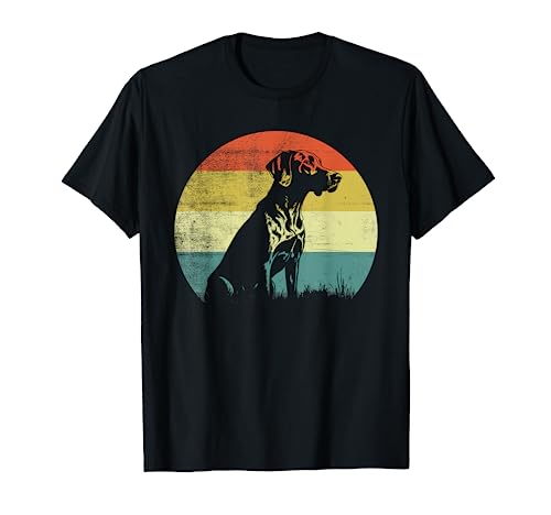 Retro Vintage Design German Shorthaired Pointer Dog Camiseta
