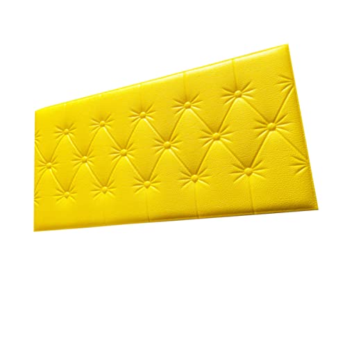 HOMSFOU Autocolante DIY D Living Para Parede Do Quarto Adesivos Amarelos Fundo Da Tv Adesivo Para Qu