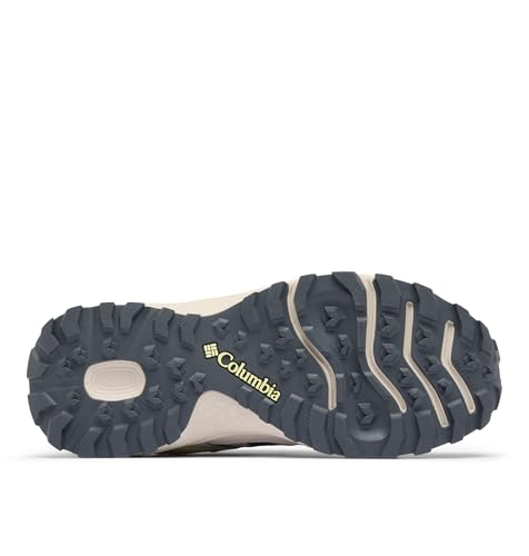 Columbia Womens Peakfreak Rush Outdry, Canvas Tan/Citron Haze, 5