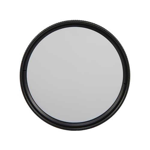 Image of Amazon Basics Circular Polarizer Camera Lens Filter, 16 Multi-Layer Coatings, Reduce Glare and Reflection, 58mm