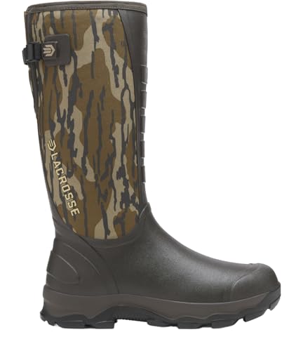 Best Lacrosse Boots for Hunting: Top Picks & Features 15 LaCrosse Alpha Lite II Snake Boot 16' for Men, Ideal for Hunting & Chores, Cold Weather, Waterproof, Insulated Neoprene, Mesh Liner, Mossy Oak Original Bottomland - 11 M