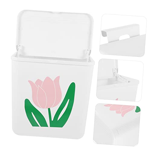 Caneca de basura colgante rectangular para cocina y baño miniatura 6