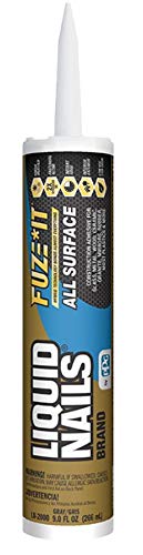 Liquid Nails LN-2000 adhesivo construcción gris 9 oz x12 miniatura 5