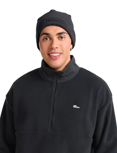 Jack Wolfskin Unisex Vertigo Beanie Mütze, Schwarz, Einheitsgröße EU – Ansicht 6