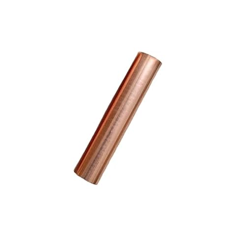 HWYEE 1PCS 99.98% Pure Copper Rod 3/4''(20mm) Dia 3.94'' Lengther Copper Round, Rod Solid Copper Bar for Metal DIY Craft Metal Working Hobbies Cover