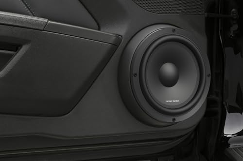 Image of Harman Kardon Car Audio - 6.5 inch Premium Component Speakers - Deep Ceramic Composite Cones & High-Resolution Tweeter,Black