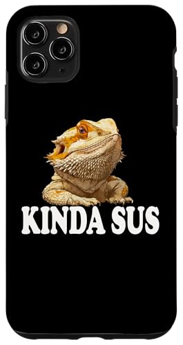 Tiny Dinosaur Slang Kinda Sus Bearded Dragon Lover �X�}�z�P�[�X iPhone 11 Pro Max �p