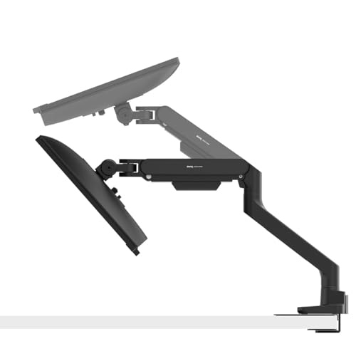 Image of BenQ BDH01 Dual Monitor Arm -Gas Spring Monitor Stand for 2 Screens Up to 35'' & 44lbs