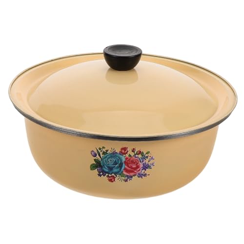 Cabilock Ciotola in Acciaio Inossidabile - Ciotola Per Mescolare Decorazione Da Cucina Retrò Per Insalata Cottura Forno E Cottura