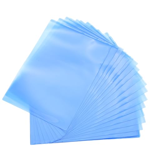 Pochettes plastique transparente pour organiser vos dossiers de bureau à la maison