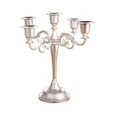 Lo stai usando per l'illuminazione o come elemento decorativo, il nostro candelabro in argento è perfetto per ogni occasione, dai matrimoni alle feste di natale.