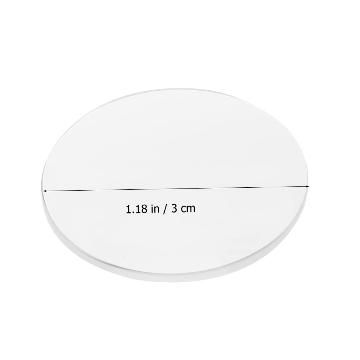 SHERCHPRY Lente De Reloj Pantalla Plana Reparación De Relojes Inteligente Mira La Cúpula De La Lente Caja De La Pantalla del e Plana Cristal De Transparent
