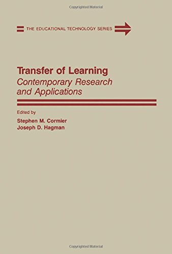 Transfer of Learning: Contemporary Research and Applications