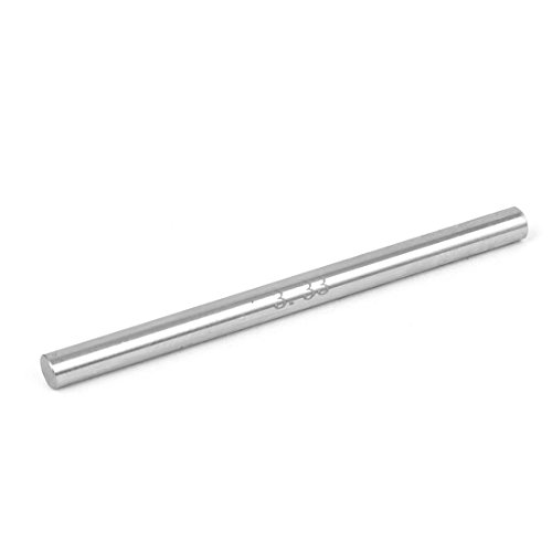 Aexit 3.33mm Dia +/-0.001mm Tolerance 50mm Length Tungsten Carbide Pin Gage Gauge (b96321f9c89a3f59c4b340d4cd1c2d61)