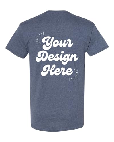 INK STITCH Unisex 5000 Gildan Heavy Cotton Custom Printing Logo Texts Photos T-Shirts2