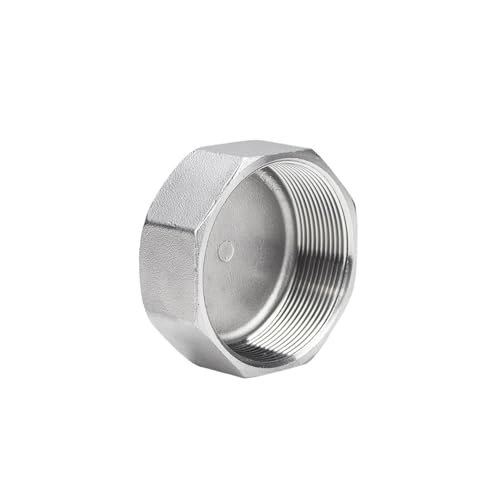 Tapa de tubo hexagonal G1/2 de acero inoxidable 304 con rosca interior 4
