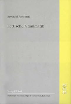 Hardcover Lettische Grammatik [German] Book