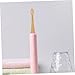 PACKOVE 4pcs Bamboo Toothbrush Replacement Heads Soft Bristle Compatible Reusable