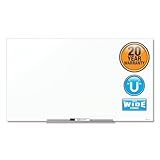 Quartet Magnetic Whiteboard, Glass White Board, 74