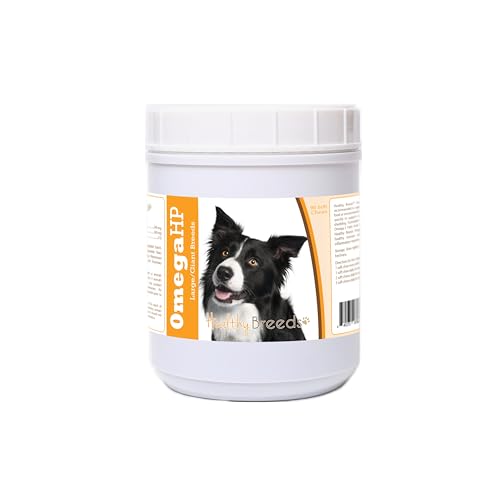 Image of Healthy Breeds Border Collie Omega HP Fatty Acid Skin and Coat Support Soft Chews 90 Count