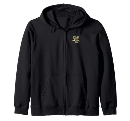 Vermont Catamounts Left Chest Icon Officially Licensed Zip Hoodie
