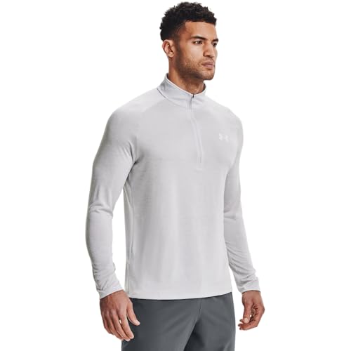 Product Image of the Under Armour Men's UA Tech™ ½ Zip Long Sleeve LG Gray